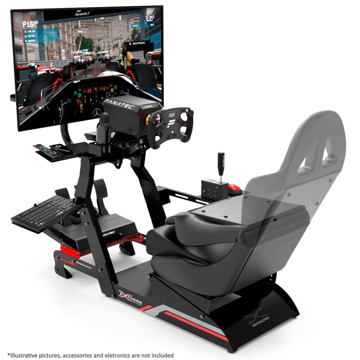 Sim Racing Cockpit Virtual Experience 3.0 Full Accessories