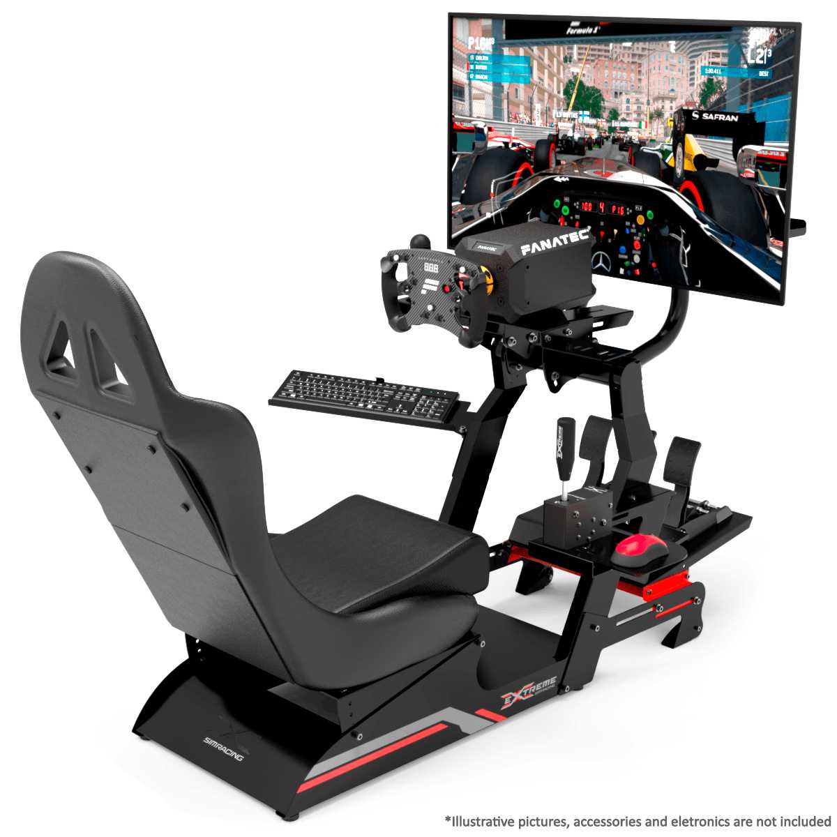 Sim Racing Cockpit Virtual Experience 3.0 Full Accessories