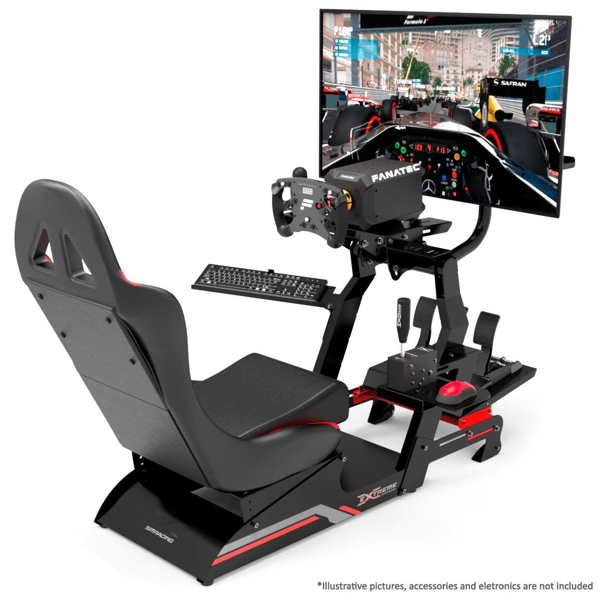 Sim Racing Cockpit Virtual Experience 3.0 Full Accessories