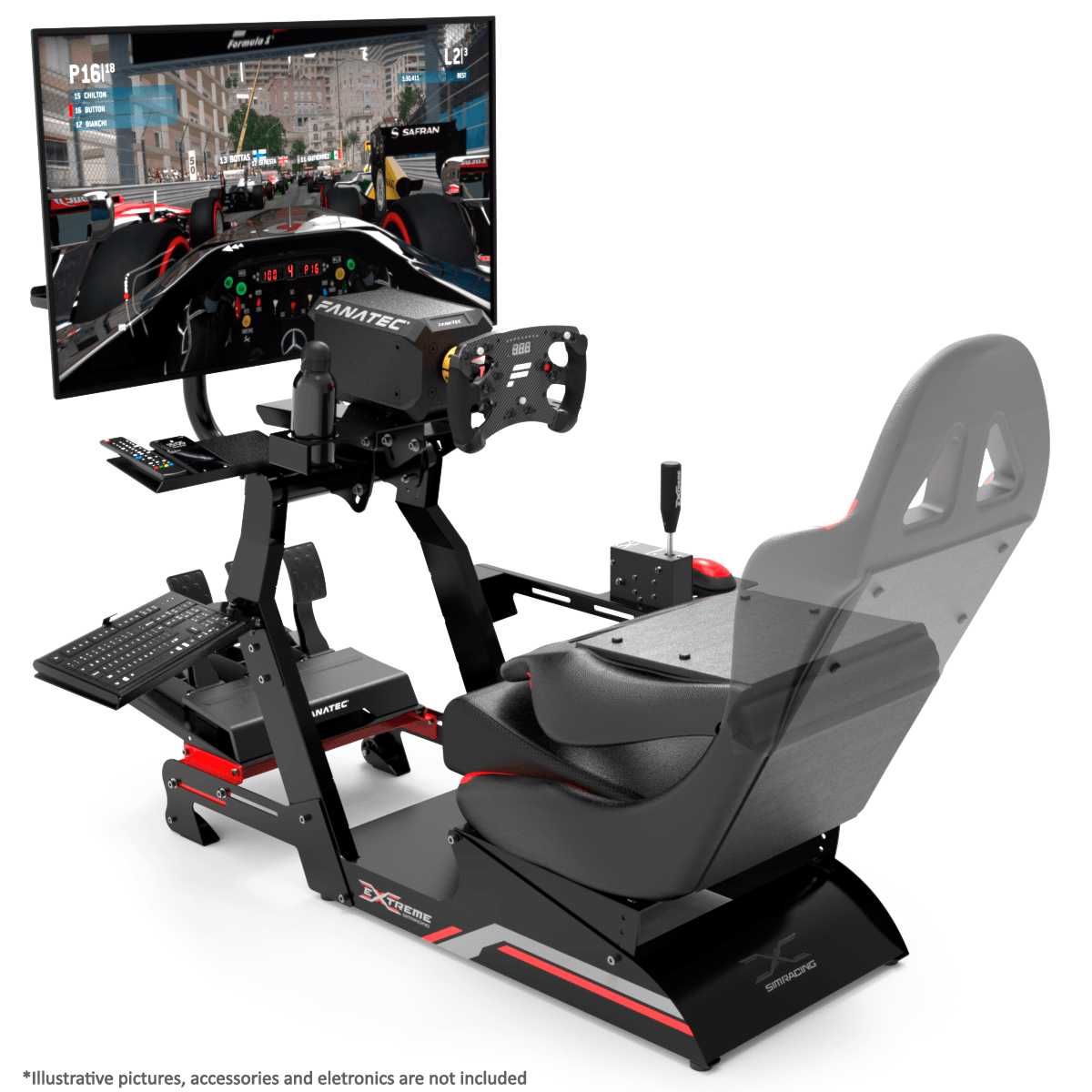 Sim Racing Cockpit Virtual Experience 3.0 Full Accessories