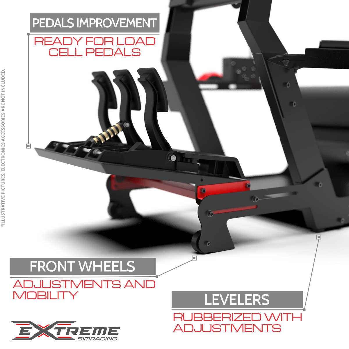 Sim Racing Cockpit Virtual Experience 3.0 Full Accessories