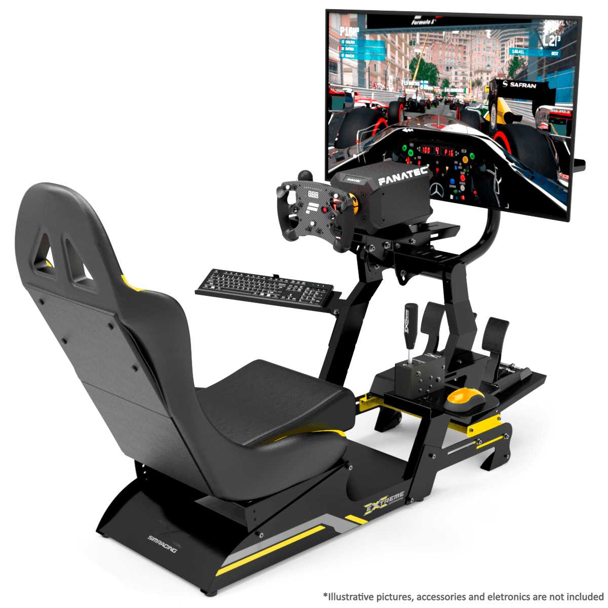 Sim Racing Cockpit Virtual Experience 3.0 Full Accessories