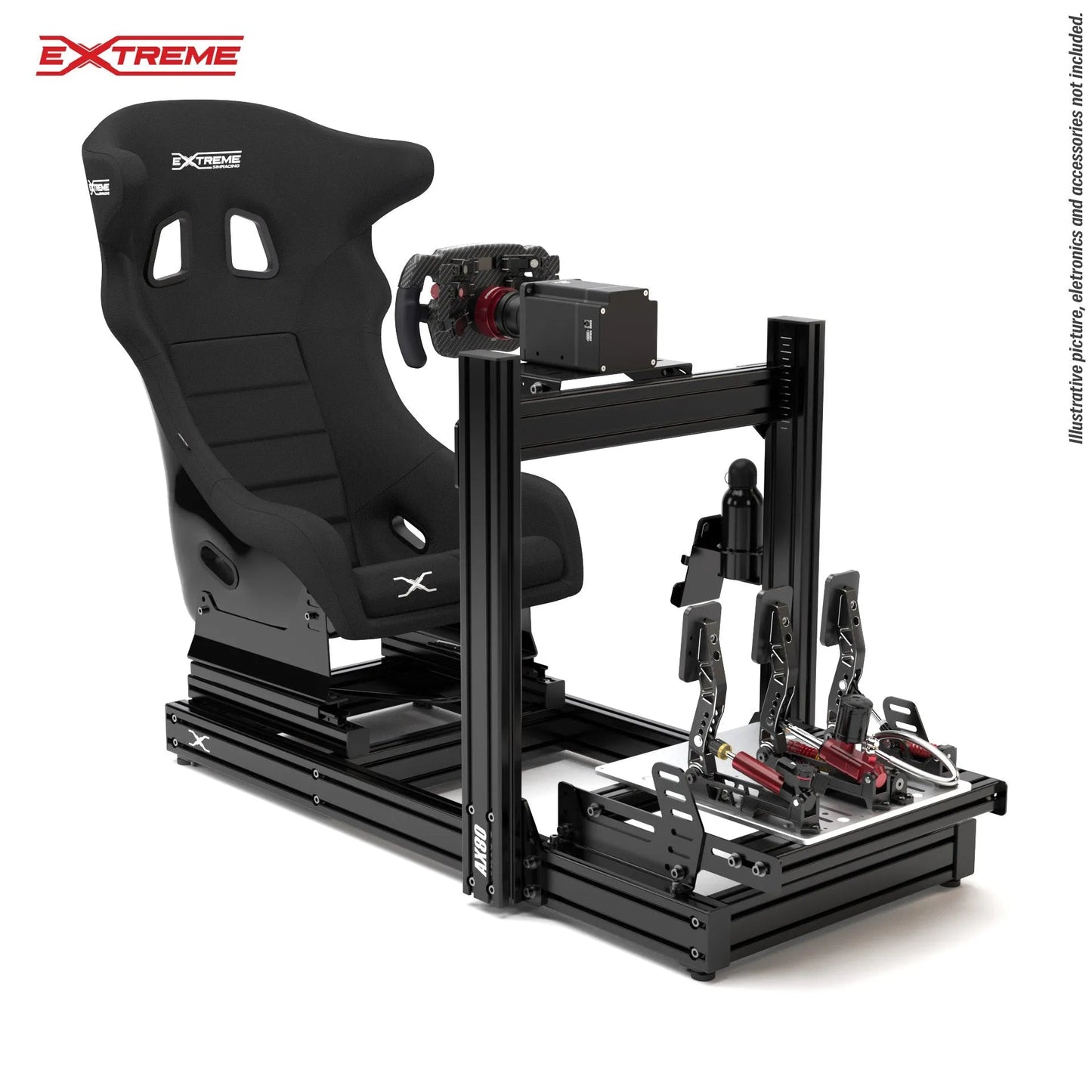 AX80 ALUMINUM PROFILE SIM RACING RIG