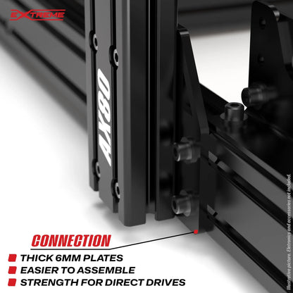 AX80 ALUMINUM PROFILE SIM RACING RIG