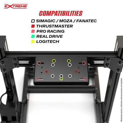 AX80 ALUMINUM PROFILE SIM RACING RIG