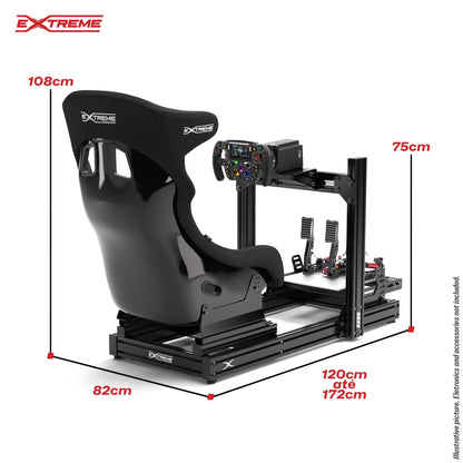 AX80 ALUMINUM PROFILE SIM RACING RIG