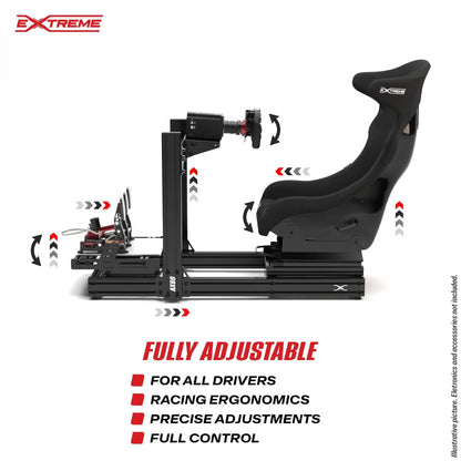 AX80 ALUMINUM PROFILE SIM RACING RIG