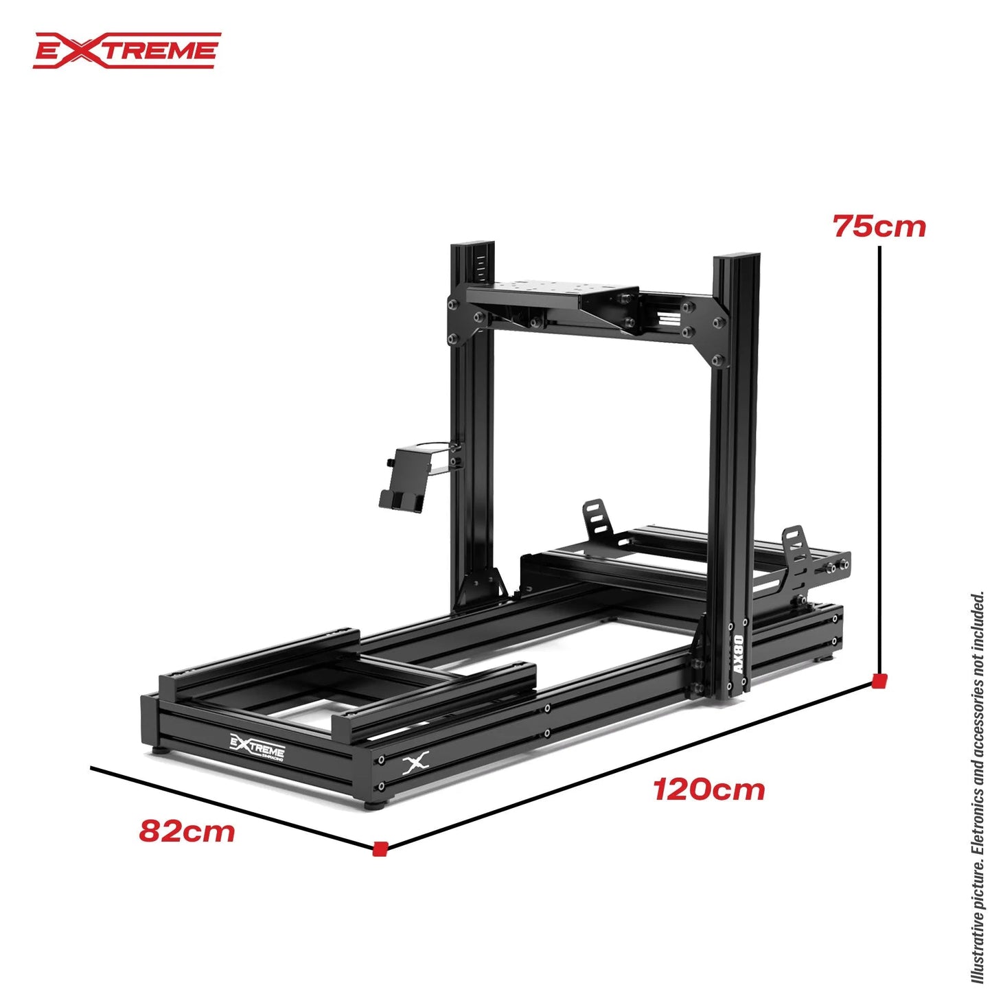 AX80 ALUMINUM PROFILE SIM RACING RIG