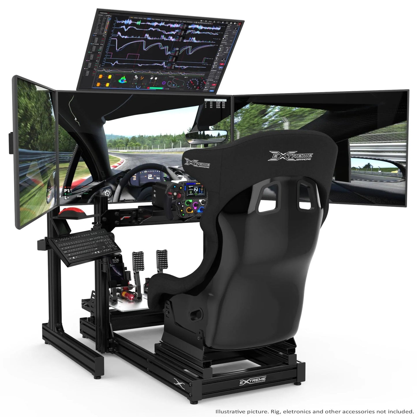 AX80 ALUMINUM PROFILE SIM RACING RIG