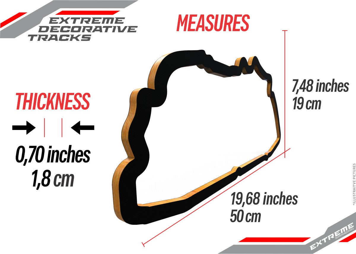 ESR DECORATIVE TRACK - LE MANS / FRANCE
